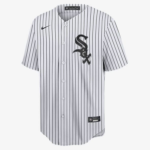 Chicago White Sox Button-Up Baseball Jersey - Black