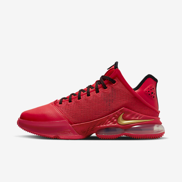 lebron sneakers red