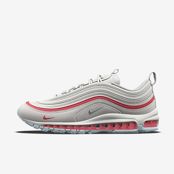 Nike air max 97 white and rose gold sale