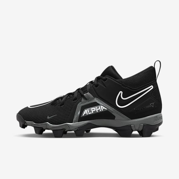 Black nike cleats football discount