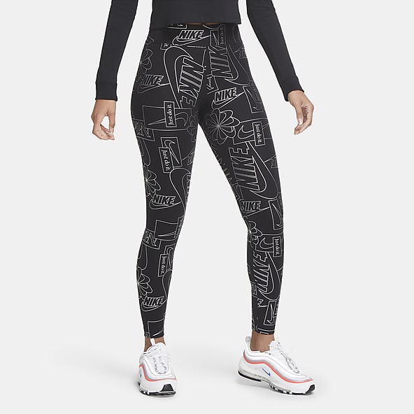 nike pro high waisted tights