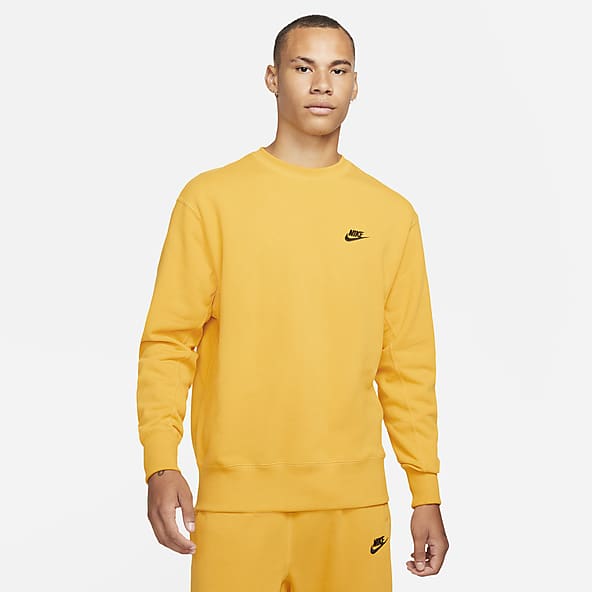 mustard color nike shirt