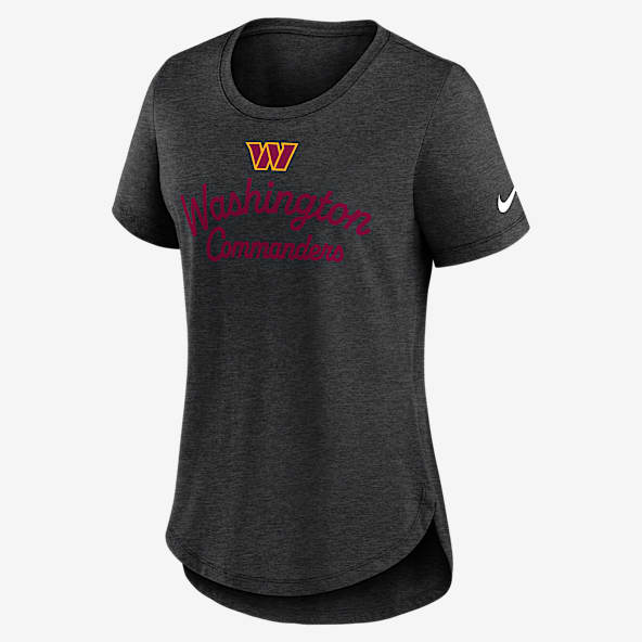 Washington Commanders Script Playera Nike de la NFL para mujer