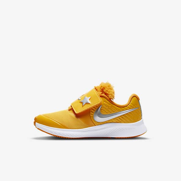 yellow nike shoes for kids
