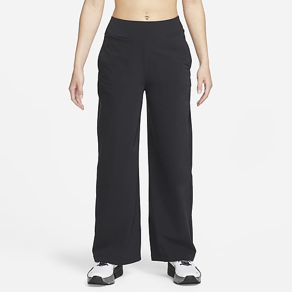 NIKE Women's Power Training Pants, Black/White, XX-Large 