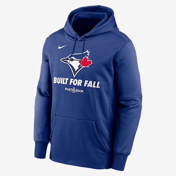 Toronto Blue Jays 2025 Postseason Authentic Collection Men’s Nike Therma MLB Pullover Hoodie