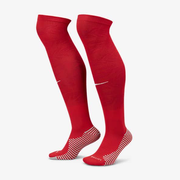 A rayas Banco Descodificar Calcetines de fútbol. Nike ES