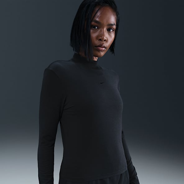Nike Sportswear Chill Knit Nike Sportswear Chill Knit Playera de manga larga slim con cuello alto para mujer