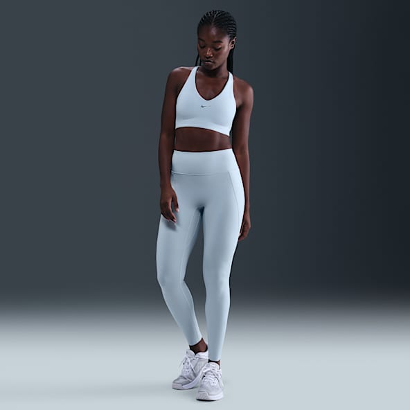 Nike Universa Women's High-Waisted Full-Length Leggings with No Front Seam