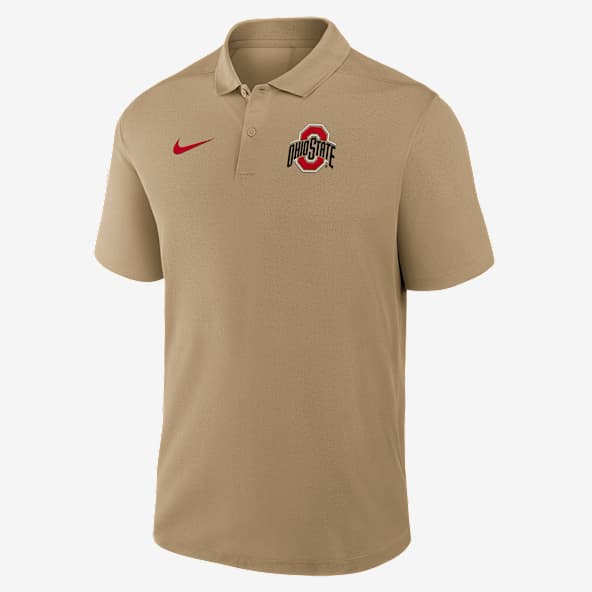 Ohio State Primetime Victory Primary Logo Men's Nike Dri-FIT College Polo