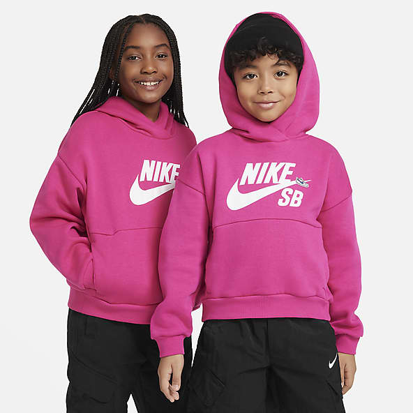 Niñas Sudaderas con y sin gorro. Nike US
