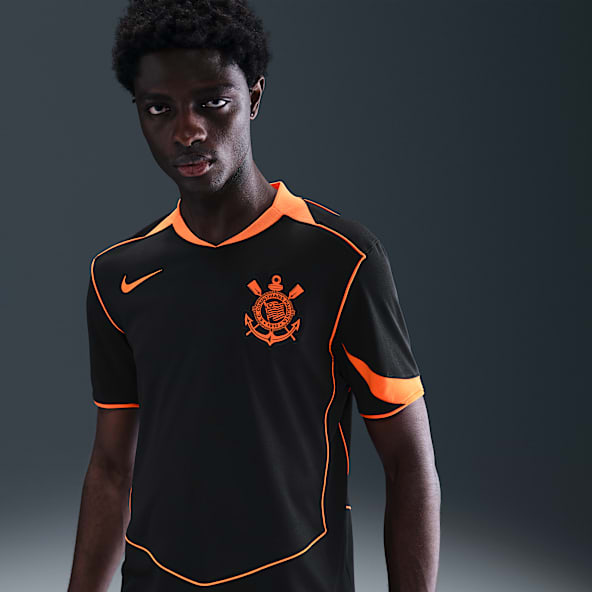 Camisola equipamento Stadium S. C. Corinthians 2025/26 Camisola de futebol Replica Nike Dri-FIT Total 90 para homem