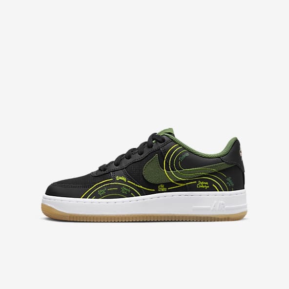 Nike Air Force 1 Lv8 Utility PS by Nike of (Black color) for only