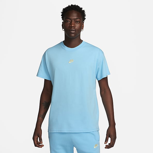 Men's Blue Tops & T-Shirts. Nike AU