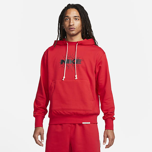 Red Dri-FIT Hoodies & Pullovers.