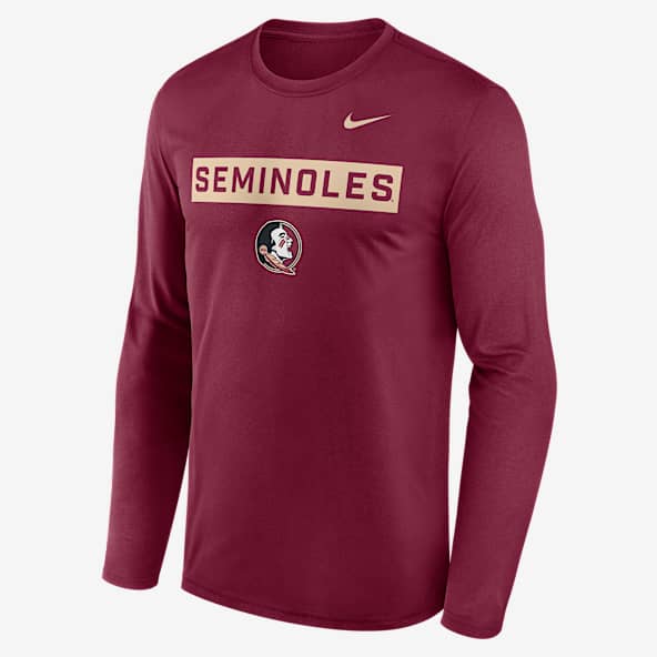 Florida State Primetime Legend 2-Hit Men's Nike Dri-FIT College Long-Sleeve T-Shirt