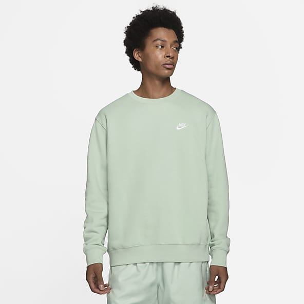 nike club jumper grey