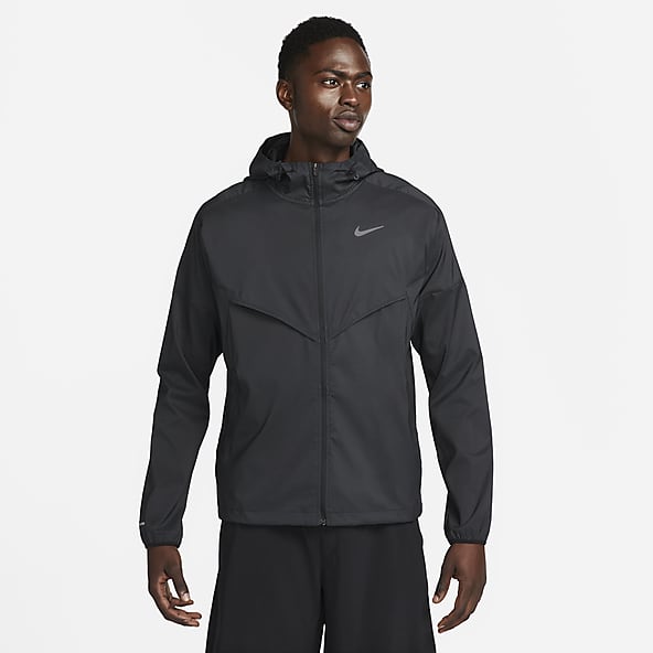 Nike Men's NBA Black Full-Snap Reversible Lightweight Windrunner Jacket