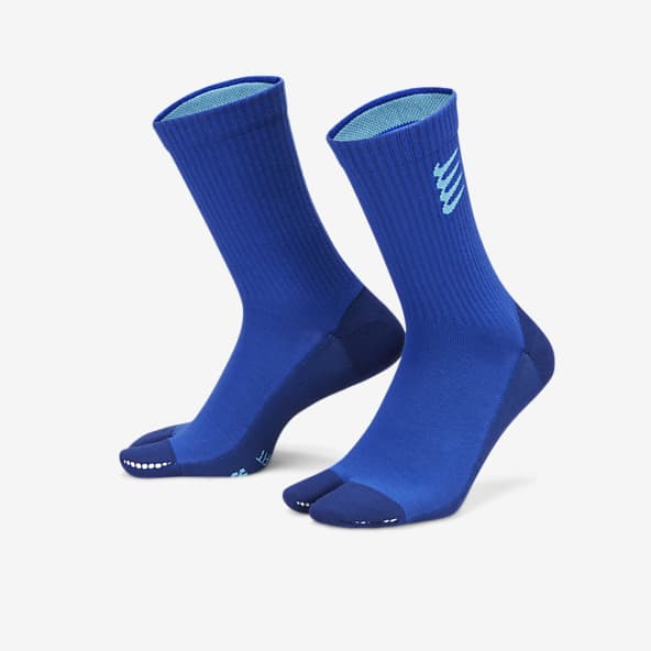 university blue socks nike