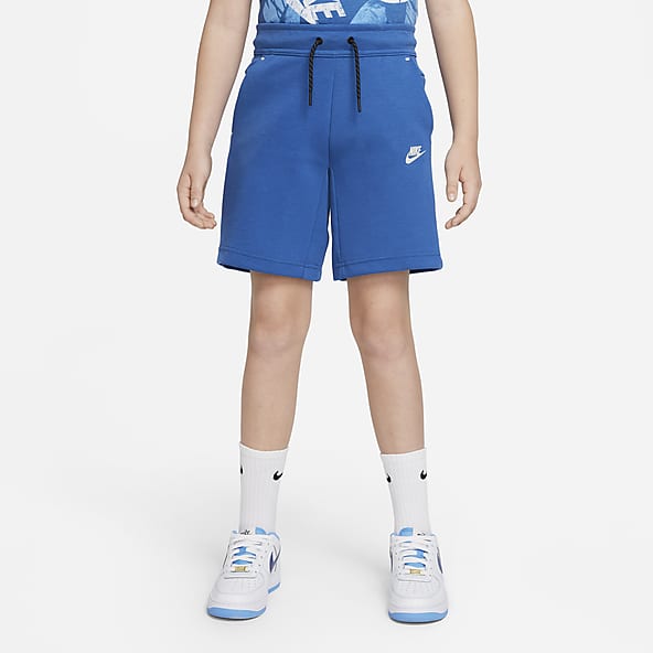 Blue Tech Fleece Shorts. Nike.com