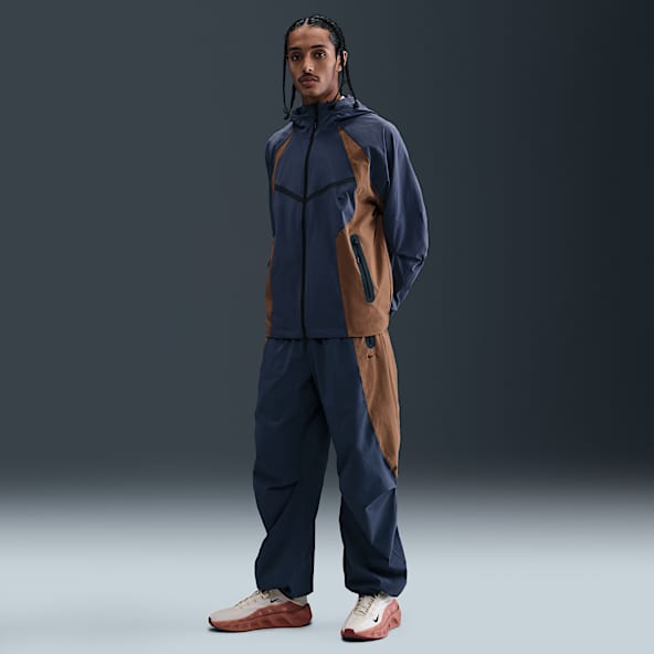 Nike Tech Men's Dri-FIT Woven Color-Block Oversized Pants