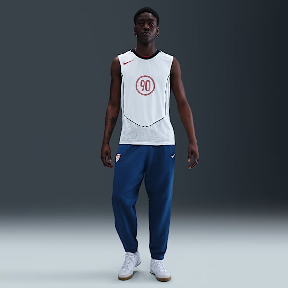 USMNT 2004 Total 90 Reissue Trackpants Nike Football Replica för män