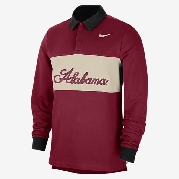 Men's Nike Alabama Crimson Tide Red Custom Baseball Jersey