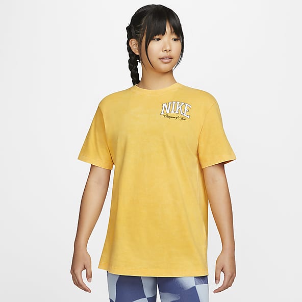 Nike公式 レディース イエロー トップス Tシャツ ナイキ公式通販