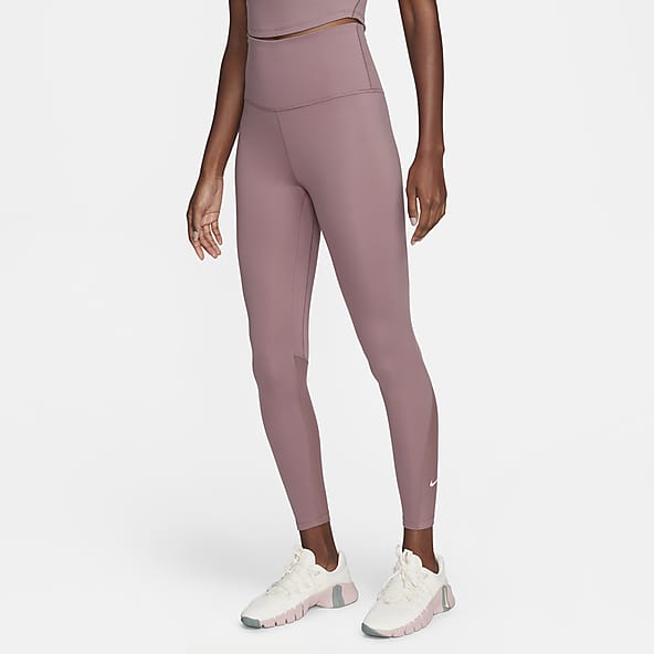 Nike Pro 7/8-Tights mit mittelhohem Bund und Grafik für Damen