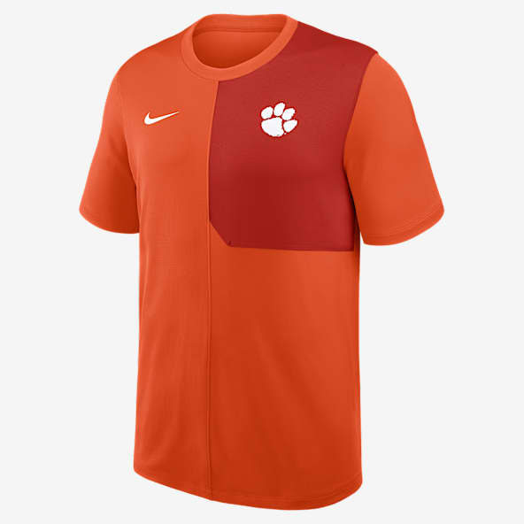 Clemson Sideline Coach Men's Nike Dri-FIT College Top