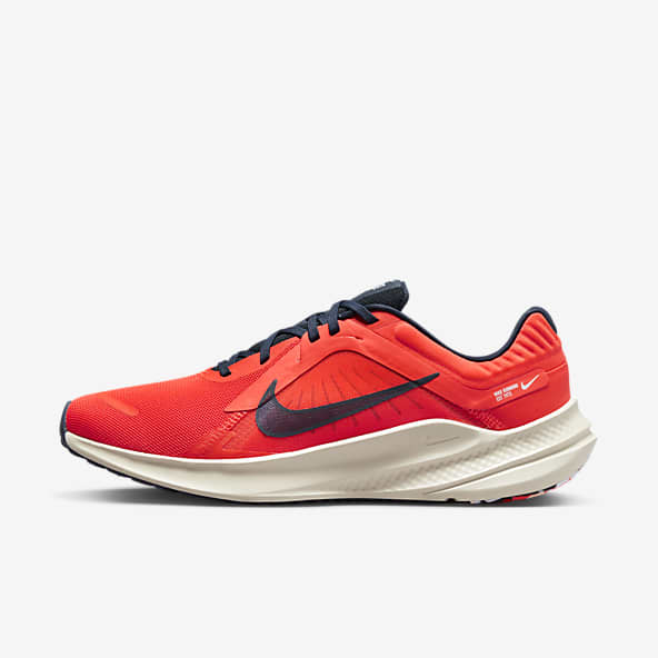 mens red trainers nike