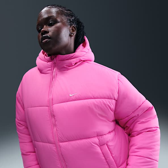 Nike Sportswear Classic Puffer Women's Therma-FIT Loose Hooded Jacket (Plus Size)