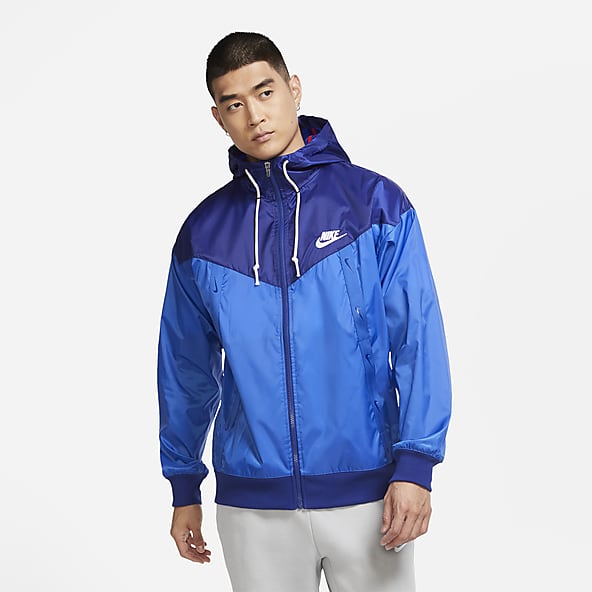 nike blue windbreaker