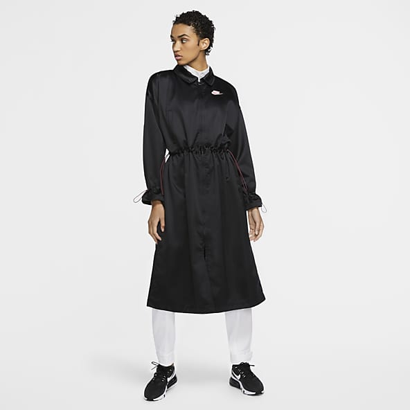nike long coat womens
