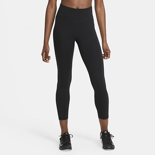 Nike Dri-Fit Sz S Running Pants Leggings Women Drawstring Zipper Leg Back  Pocket