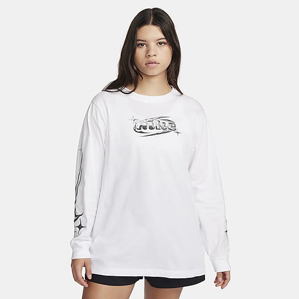 Nike Sportswear Collection Women's Cropped Long-Sleeve Polo.