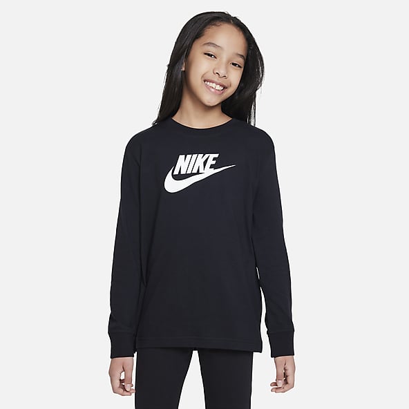 Girls Long Sleeve Shirts. Nike.com