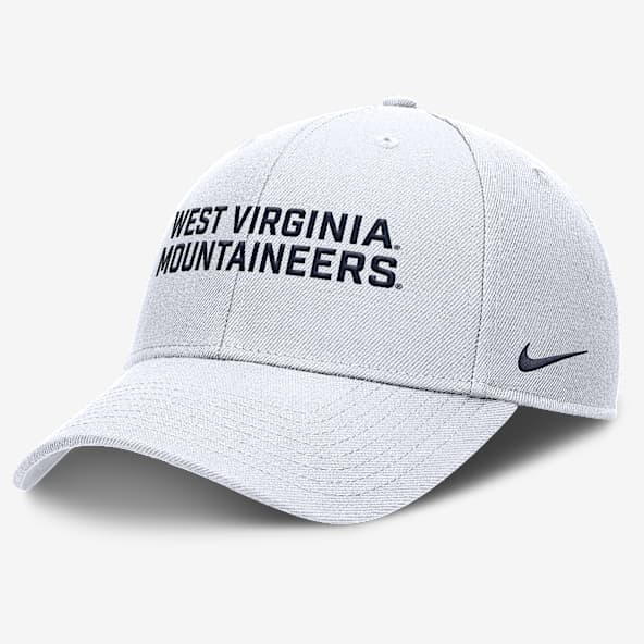 West Virginia Sideline Rise Practice Men's Nike College Adjustable Hat