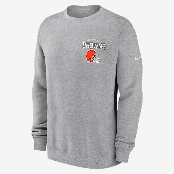 Cleveland Browns Draw Block Club Men's Nike NFL Pullover Crew
