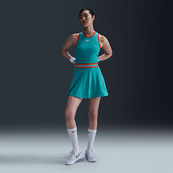 NikeCourt Slam Robe de tennis Dri-FIT pour femme