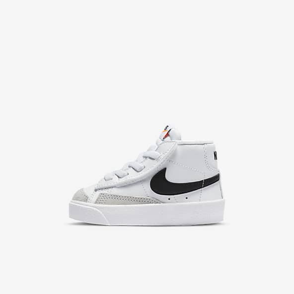 nike youth white shoes