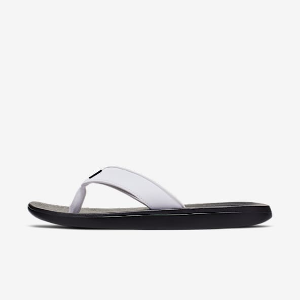 chanclas nike hombre azules