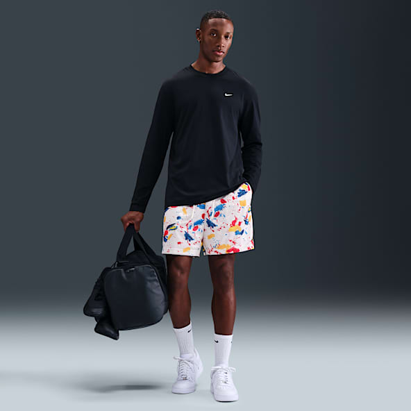 Nike Shorts de básquetbol Dri-FIT de malla de 13 cm para hombre