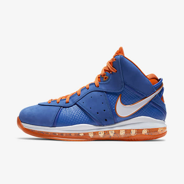 lebron 7 orange blue