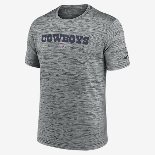 Nike / Men's Dallas Cowboys Sideline Dri-FIT Team Issue Long Sleeve Grey  T-Shirt