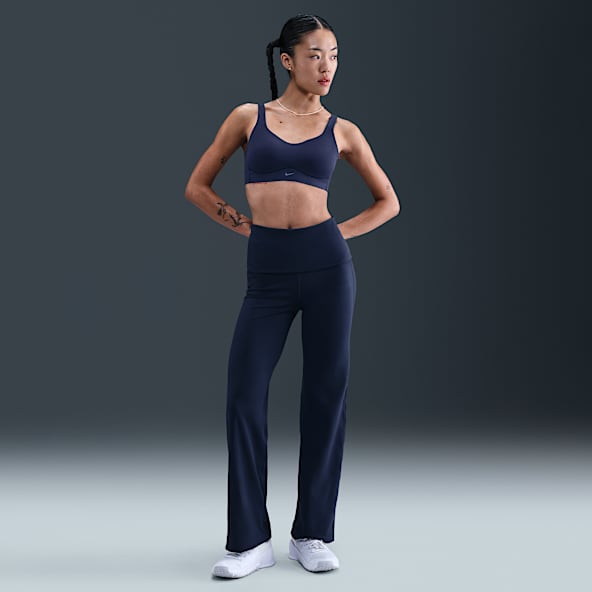 Nike One Women's Dri-FIT High-Waisted Fold-Over Trousers