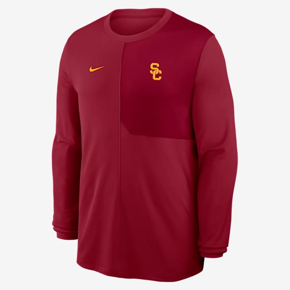 USC Sideline Coach Men's Nike Dri-FIT College Long-Sleeve Top