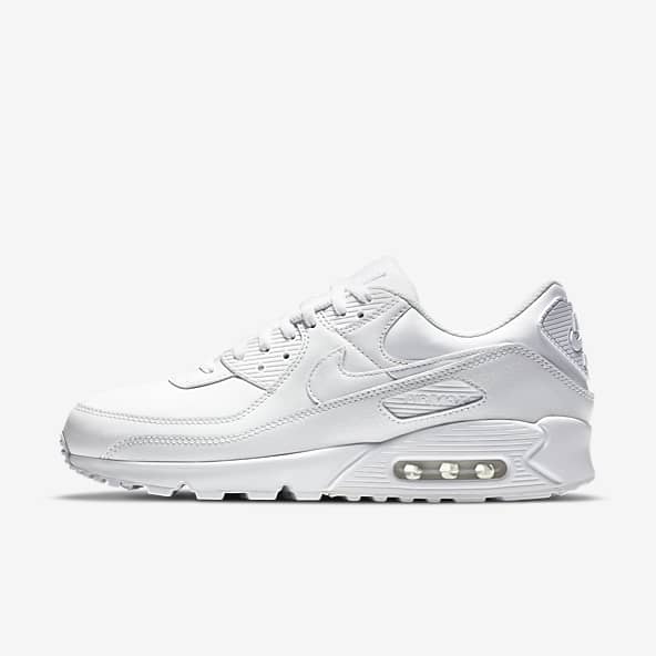 air max 90 bianche in pelle