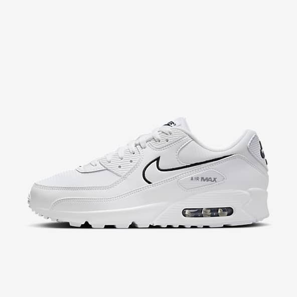 白色Air Max 90 鞋款。Nike TW