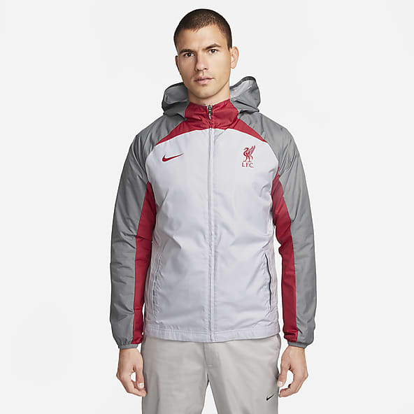 nike windbreaker mens grey